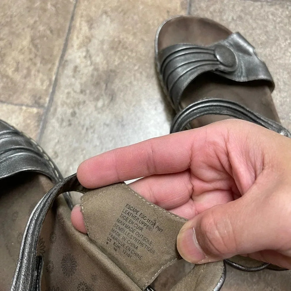 Taos leather Sandals szi 8 - Picture 3 of 6